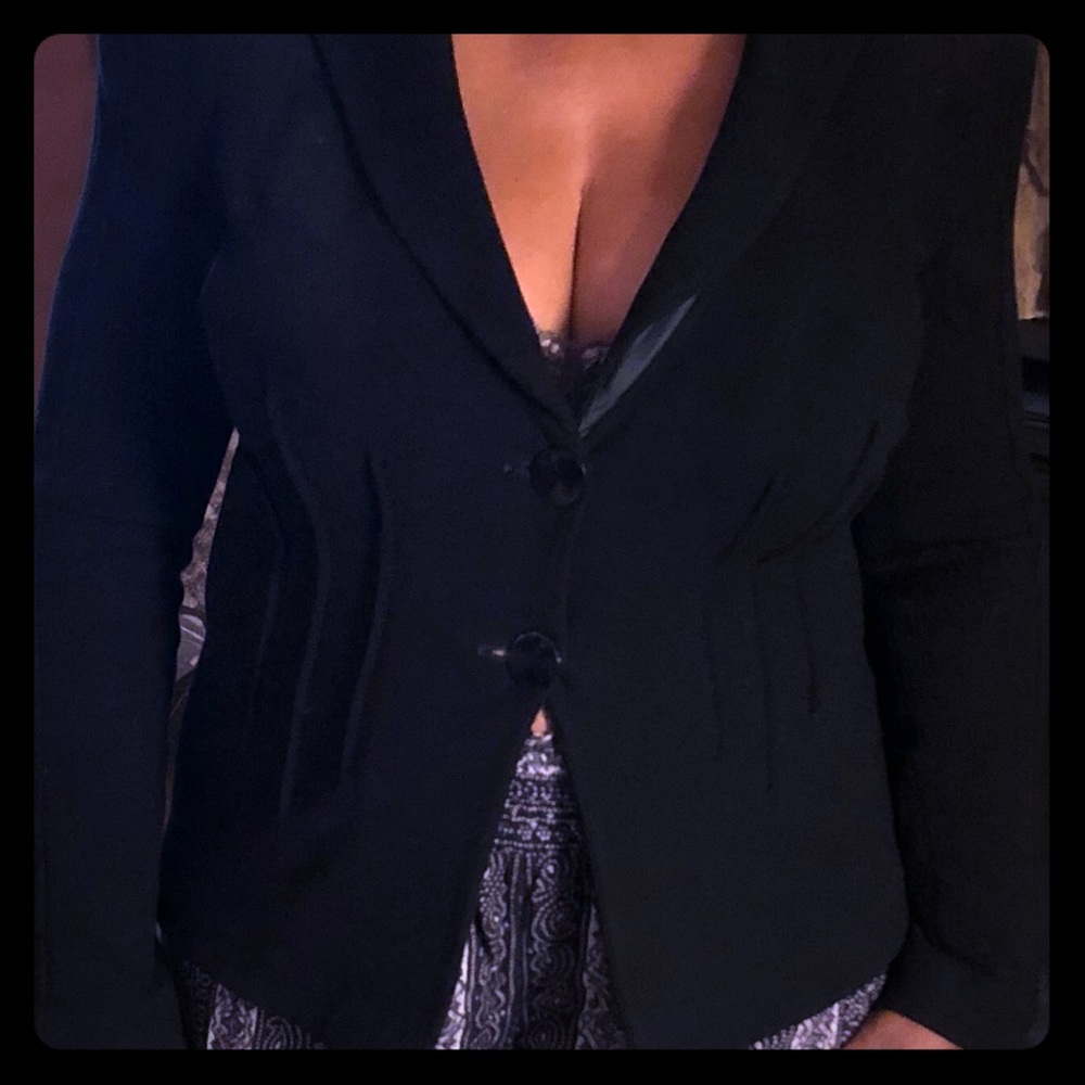 Giorgio Armani classic two-button blazer.